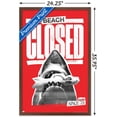thumbnail image 3 of Jaws - Beach Closed Wall Poster, 22.375" x 34" Framed, 3 of 5