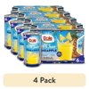 (4 pack) Dole All Natural 100% Pineapple Juice Can, 6 fl oz (6 Count)