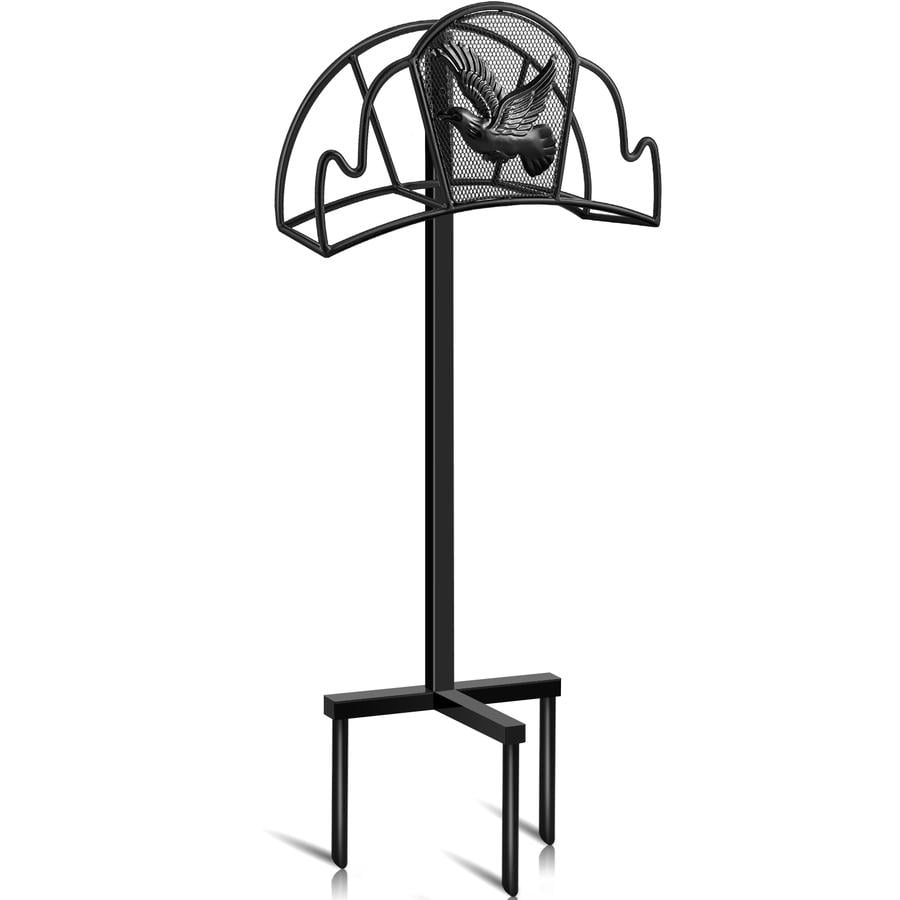 Garden Hose Holder Stand Freestanding Holds 125ft Water Hose Detachable