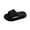 Black, variant on TAGOLD Men's Slippers,Men's Casual Versatile Thick-Soled Stylish Wear Slippers For Suitable For Home And Bathroom Use