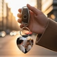 thumbnail image 3 of Personalized Custom Keychain With Picture And Engraved Text A Great Gift For Men And Women, 3 of 8