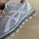 thumbnail image 4 of Asics Womens Gel Quantum 360 Knit 2 1022A041 Gray Glitter Running Shoes Size 8.5, 4 of 6