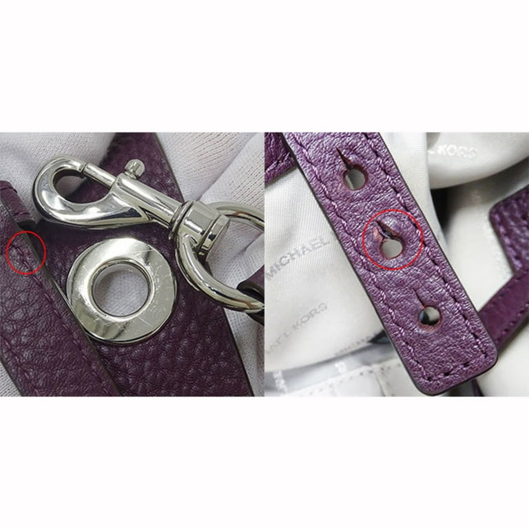 Pre-owned Belt In Purple