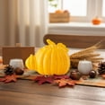 thumbnail image 5 of Fall Ceramic Pumpkin, Decorative Ceramic Pumpkins for Fall Halloween Pumpkin Figurine Pumpkin Decor, Harvest Pumpkin Ornament Desktop Entryway Office Living Room Art Decor, 5 of 6