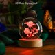 thumbnail image 2 of InnotechSC 3D Rose con Te Amo en Bola de Cristal de 60 Mm con Grabado Láser, Esfera de Vidrio para Decoración Del Hogar con Base de Luz de Madera, 2 of 5