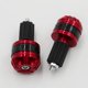 thumbnail image 1 of 1 Par De Manijas De La Motocicleta Barra De Los Extremos Puños De Moto CNC Metal Manillar De Contrapeso Enchufe Deslizante Motor Bicicleta Agarres Accesorios Para 16-18 Mm huangjie unisex, 1 of 2