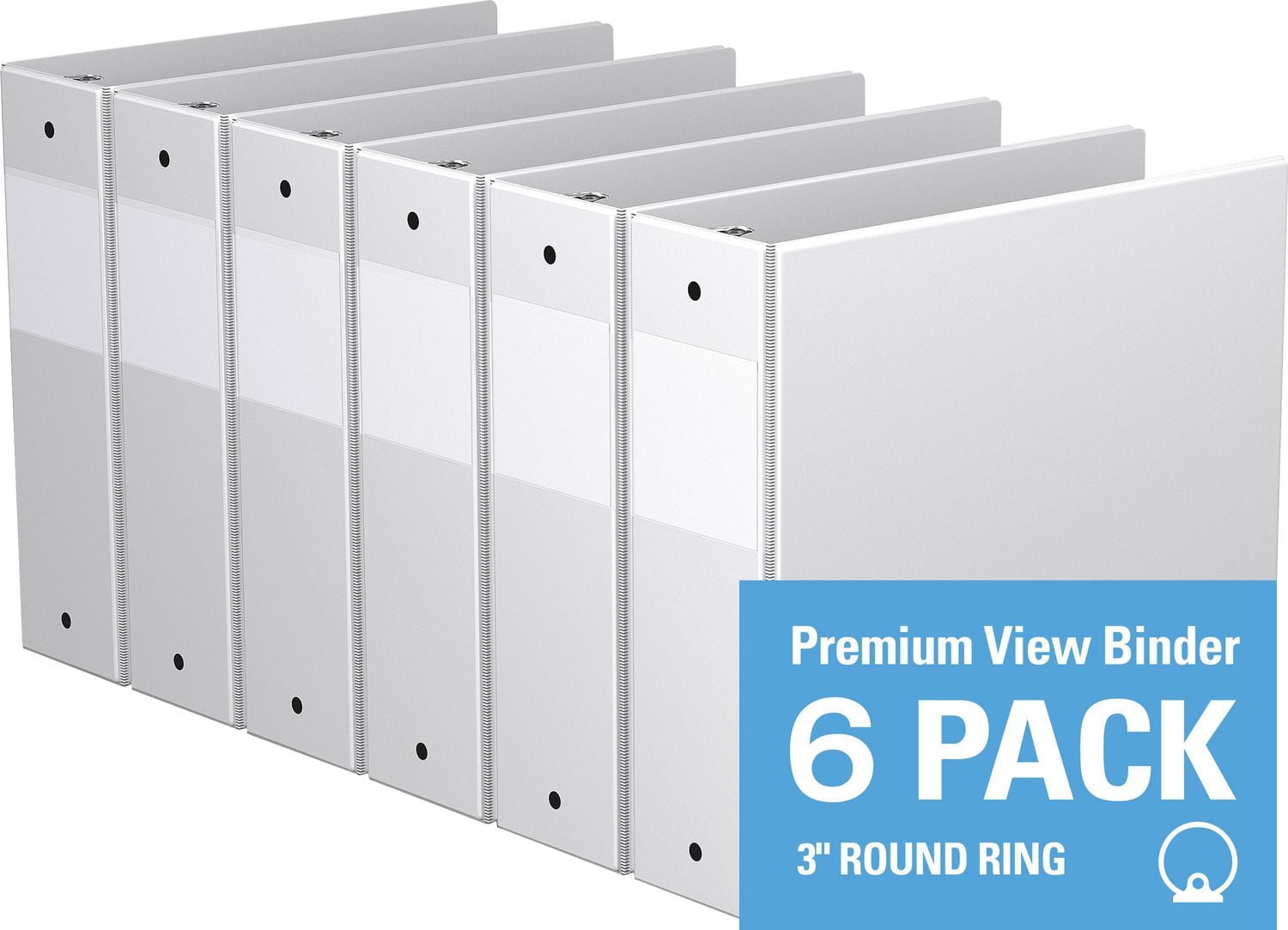 Super économie, Reliure à anneaux ronds 3 po