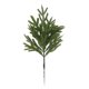 thumbnail image 2 of 2 ramas artificiales de cedro | Tallos verdes navideños de 39 cm con hojas de plástico | Ramitas flexibles con alambre para crear coronas navideñas y decoraciones navideñas, 2 of 4