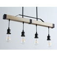 thumbnail image 6 of Aiwen Linear Unique Design Pendant Light Modern Farmhouse Cylinder Ceiling Lamp, 6 of 7