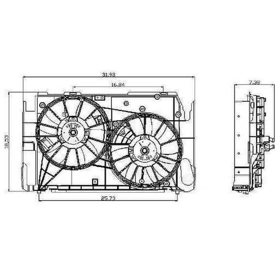Engine Cooling Fan Assembly
