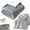 Grey, variant on Waterproof Fleece Blanket, Multi-Color Warm Throw Blanket, Microplush Fleece Blanket, Warm and Plush Winter Blanket for Couch & Outdoor Use(5×6.66Ft)