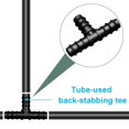 thumbnail image 3 of PENGXIANG Irrigation Fittings Kit  16 Mm SystèMe D‘Irrigation  Drip Irrigation Barbed Connectors  For Garden Lawn Drip Systems, 3 of 8