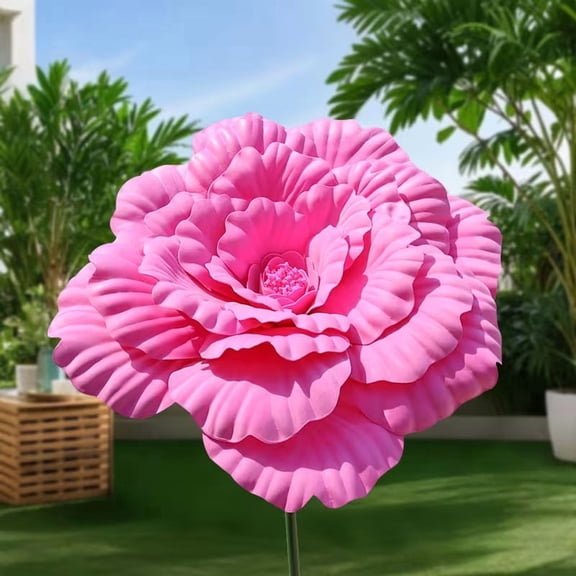 Large Silk Peony Flower for Home and Wedding Decor