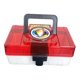 thumbnail image 4 of Caja organizadora de tarjetas, estuche coleccionable, contenedor de almacenamiento, porta tarjetas, caja de almacenamiento de tarjetas para mesa, comedor, hogar, recuerdos de fiesta Rojo claro, 4 of 9
