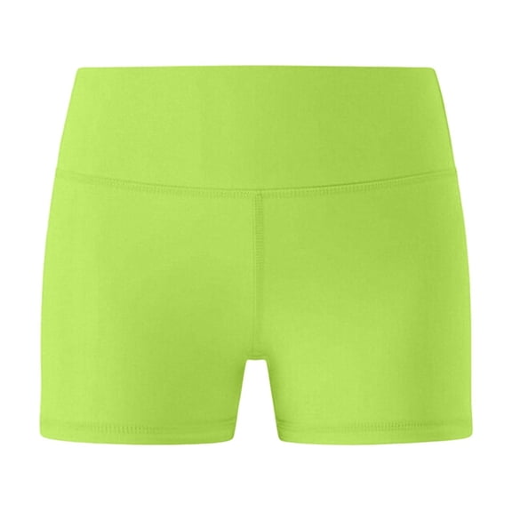 EnJoCho Children Girls Yoga Shorts Sports Cycling Dance Pants High Waisted Tight Fit Fitness Slim Fit Active Workout Gym Athleti𝖼 Stretch