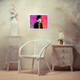 thumbnail image 3 of Stephen Chambers 14x12 White Modern Wood Framed Wall Art Titled - Charlie Chaplin 7, 3 of 6