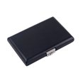 thumbnail image 4 of EeaseCA Oboe Reed Box Wooden PU Leather Cover Reed Case Holder Storage Box for 12pcs Oboe Reeds CA11 (Black), 4 of 7
