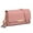 Pink, variant on UTO Womens Small Crossbody Purses PU Leather Cellphone Bags Ladies Clutch Shoulder Handbags Wallet Purse(Brown)