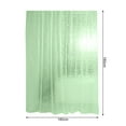 thumbnail image 6 of HomeLife Transparent Shower Curtains Waterproof Easy to Install Shower Curtain Lightweight Bathroom Curtain Partition Curtains Bath Curtain 1pc, 6 of 6