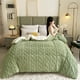 thumbnail image 4 of Soft Double Layer Lambskin Throw Blanket Adult Comfortably Blanket Sofa Bed Washable Lightweight Blanket Warm Suitable For All Seasons, 4 of 6