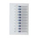 thumbnail image 2 of 10 piezas de brocas de corte de carburo para fresadora, brocas de grabado de extremo de maíz azul para maquinaria de PCB CNC (1,0 mm), 2 of 9