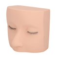 thumbnail image 1 of Cabeza De Maniquí De Pestañas, Fácil De Limpiar, Entrenamiento De Habilidades, Extensión De Pestañas Realista, Cabeza De Muñeca, Tacto Cómodo Para Salón De Belleza, 1 of 7