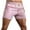 Pink Athletic Shorts, variant on HOOMEUMY Men's Two-Tone Drawstring Elastic Waist Breathable Classic Solid Quick Dry Stretch Shorts with Pockets Black XXXXL
