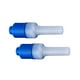 thumbnail image 3 of 2 piezas de luz de tapa de válvula de neumático de inducción de vibración LED luz de rueda de neón para bicicleta Azul, 3 of 9