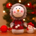 thumbnail image 4 of Naittoop Christmas Family Of Four Snowman Doll Figurine, 4 of 5