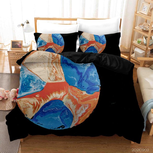 3D Abstract Marble Texture Quilt Cover Set Bedding Set Duvet Cover Pillowcases