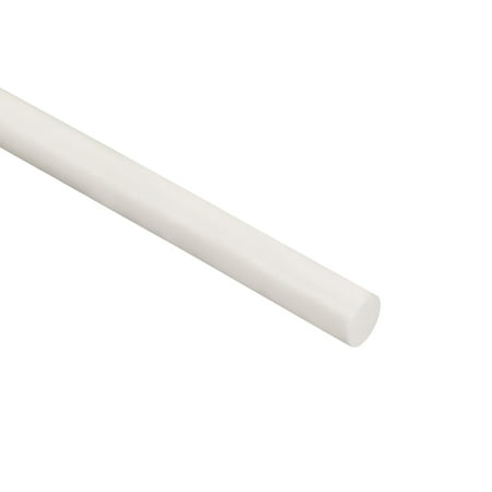 Uxcell Silicone Foam Seal Strip Sponge Rubber Cord Solid, White 4mm x 3 meters