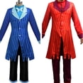 thumbnail image 2 of Pelucas de cosplay de Alastor, disfraz de fantasía de Anime de Charlie, abrigo, pajarita, traje para mujer y hombre, traje de fiesta de carnaval de Halloween de fantasía, 2 of 5