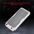 thumbnail image 3 of Radiador De Aluminio Disipador De Calor Computadora Refrigeración Por Agua Intercambiador De Calor Líquido Blanco (240 Mm) Speravity EL006964-00, 3 of 6