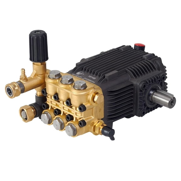 Canpump CE 3650 S: 3600 psi @ 5 US gpm, 24 mm Solid Shaft, Belt-Drive Pressure Washer Pump
