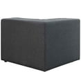 thumbnail image 2 of Modern Contemporary Urban Design Living Lounge Room Corner Sofa Chair, Grey Gray, Fabric, 2 of 3