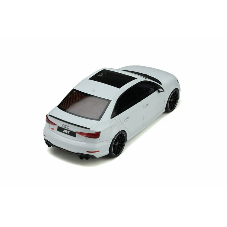 2019 Audi RS3 (8V) Sedan, Glacier White - GT Spirit GT346 - 1/18 scale  Resin Model Toy Car