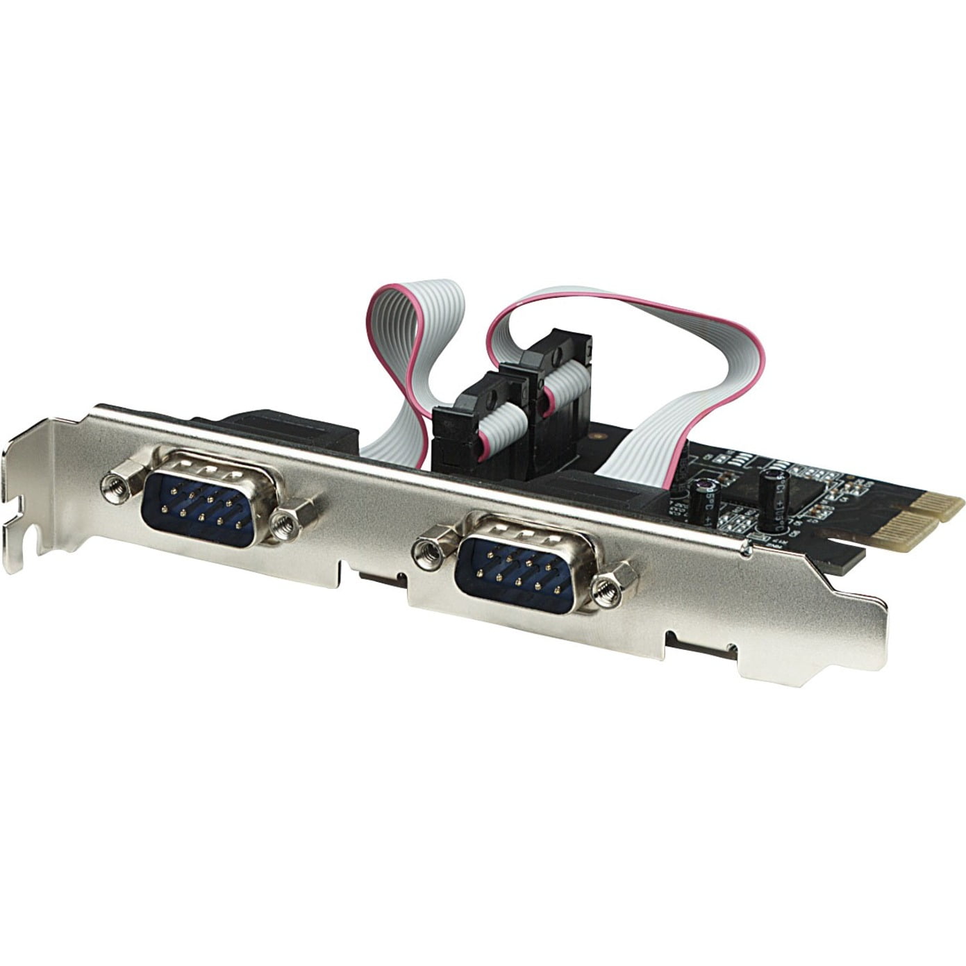 Manhattan Serial Pci Express Card With Two Ports Walmart Com
