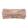thumbnail image 1 of Diadema de punto Minnieouse nudo de lazo Ajustable camarones rosados, 1 of 6