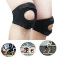 thumbnail image 4 of 2Pcs Patella Knee Brace, Adjustable Neoprene Stabilizer for Meniscus Tear, Tendonitis, MCL, ACL,Tendon Support Strap for Running (Black-2Pcs,L), 4 of 7