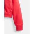 thumbnail image 2 of Athletic Works Girls Fleece Sweatshirt and Barrel Leg Pants, 2 Piece, Sizes 4-18 & Plus, 2 of 3