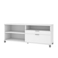 thumbnail image 1 of Bestar Pro-Linea 72W Credenza with 2 Drawers white, 1 of 4