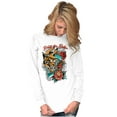 thumbnail image 4 of Break the Rules Japanese Mask Tattoo Plus Size Long Sleeve Graphic Tee Shirt Brisco Brands 2X, 4 of 5