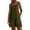 A01-Army Green, variant on Yeaiivve Womens Rompers for Summer Casual Sleeveless Bib Short Overalls Buttons Rompers Loose Adjustable Jumpsuit with Pockets 2026 Beige,S