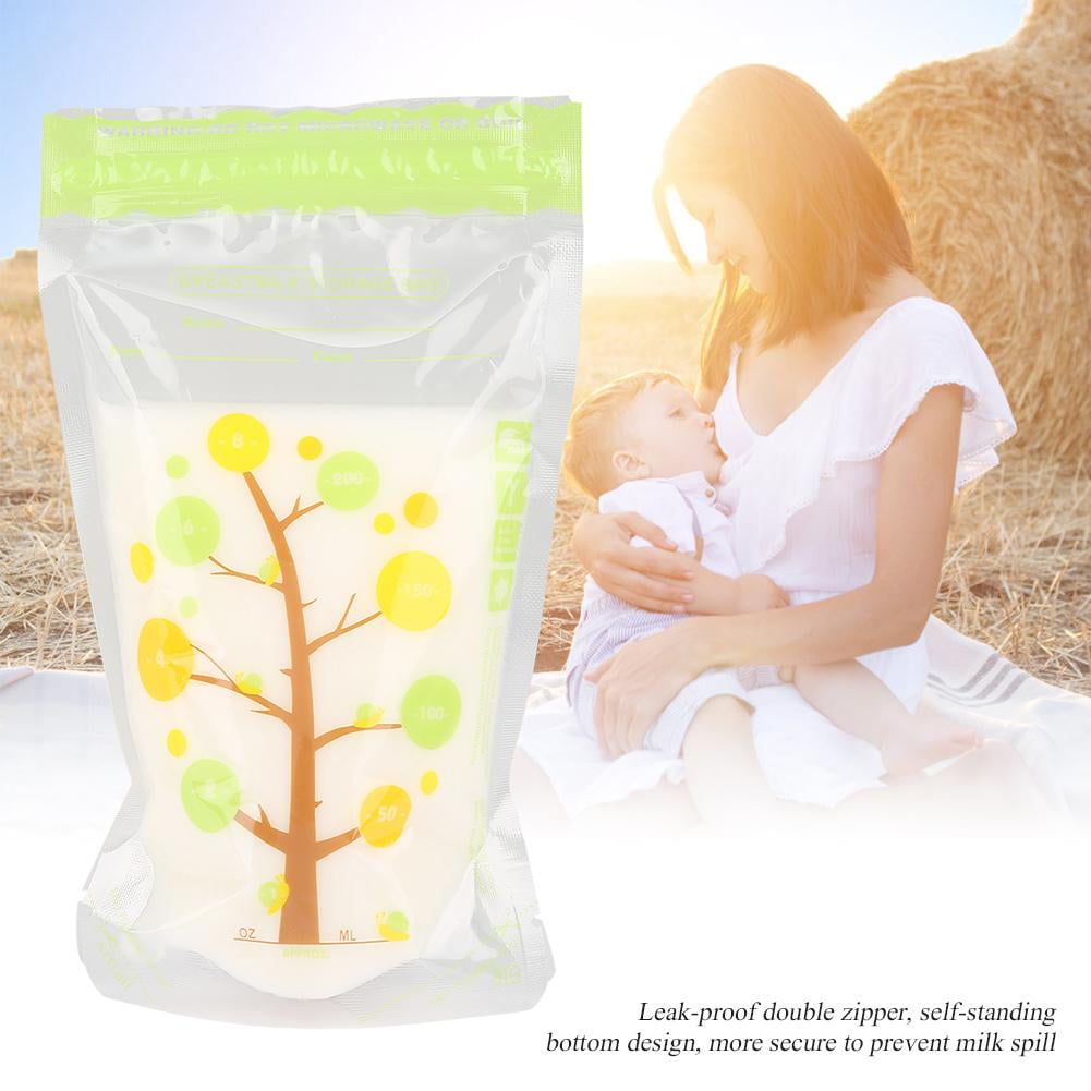 LYUMO LeakProof Breastmilk Bag, Breast Milk Bag,112Pcs Baby Breastmilk