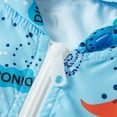 thumbnail image 5 of Yindaity Boys Girls Rain Jackets Lightweight Waterproof Hooded Cotton Raincoats Windbreakers for Kids(Sky Blue,2-3 Years), 5 of 9