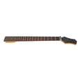 thumbnail image 4 of Diapasón de mástil de guitarra, 24 trastes, 25,6 pulgadas, reemplazo de mástil de guitarra eléctrica de madera suave y elegante, 4 of 14