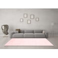 thumbnail image 3 of Ahgly Company Indoor Rectangle Solid Red Modern Area Rugs, 3' x 5', 3 of 4
