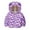 Purple Bunny, variant on Godderr 9M-5Y Girls Boys Down Puffer Coats for Toddler Newborn Down Jackets Winter Jackets Puffer Down Outwear Long-Sleeved Cartoon Zip Clothes