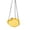 ZB Yellow, variant on Hanging Bird Bath for Outside, 16 Inch Metal BirdBath Bowl, Hummingbird Hanging Bird Feeder for Outdoor Garden Yard Patio Decor