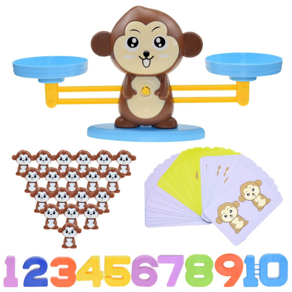 Buy Morease Montessori Math Toy Digital Monkey Balance Scale